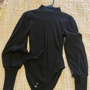 Mock Neck Bodysuit